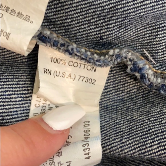 Zara Trafaluc Distressed Denim Vest, Like New - Picture 12 of 12